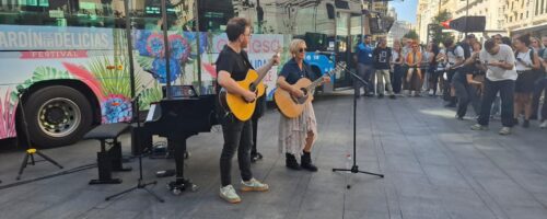 Los artistas ‘Hey Kid’ y Paula Mattheus sorprenden con su música en la Red de San Luis