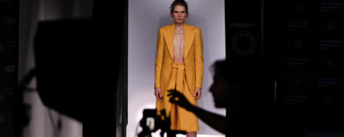 La costura de Baro Lucas, muy aplaudida en la pasarela de Madrid