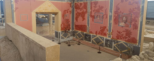 La ‘minipompeya’ de Alcalá de Henares exhibe al público su sala de culto a dioses romanos